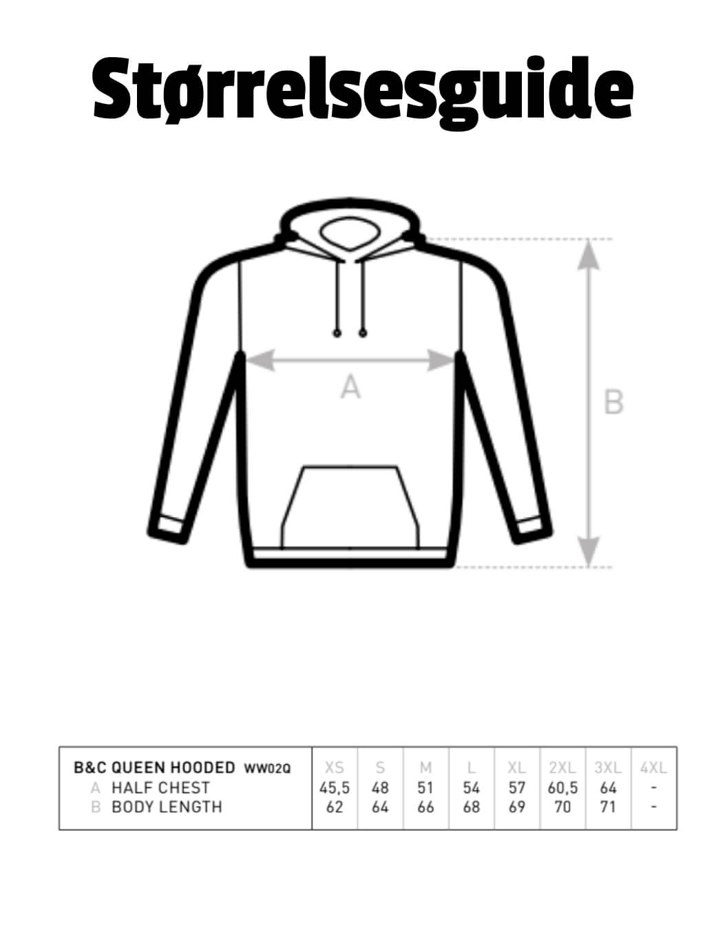 Royal studiehoodie til piger - Økologisk - Image 3